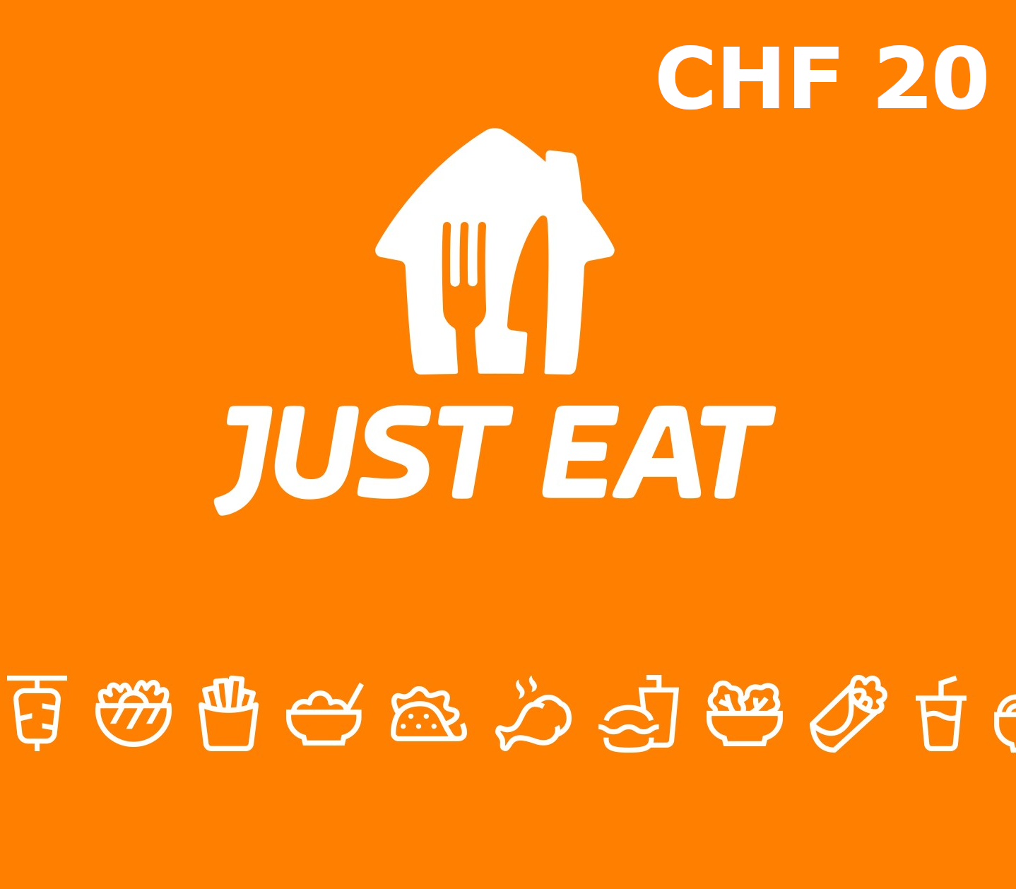 Just Eat 25 CHF Gift Card CH