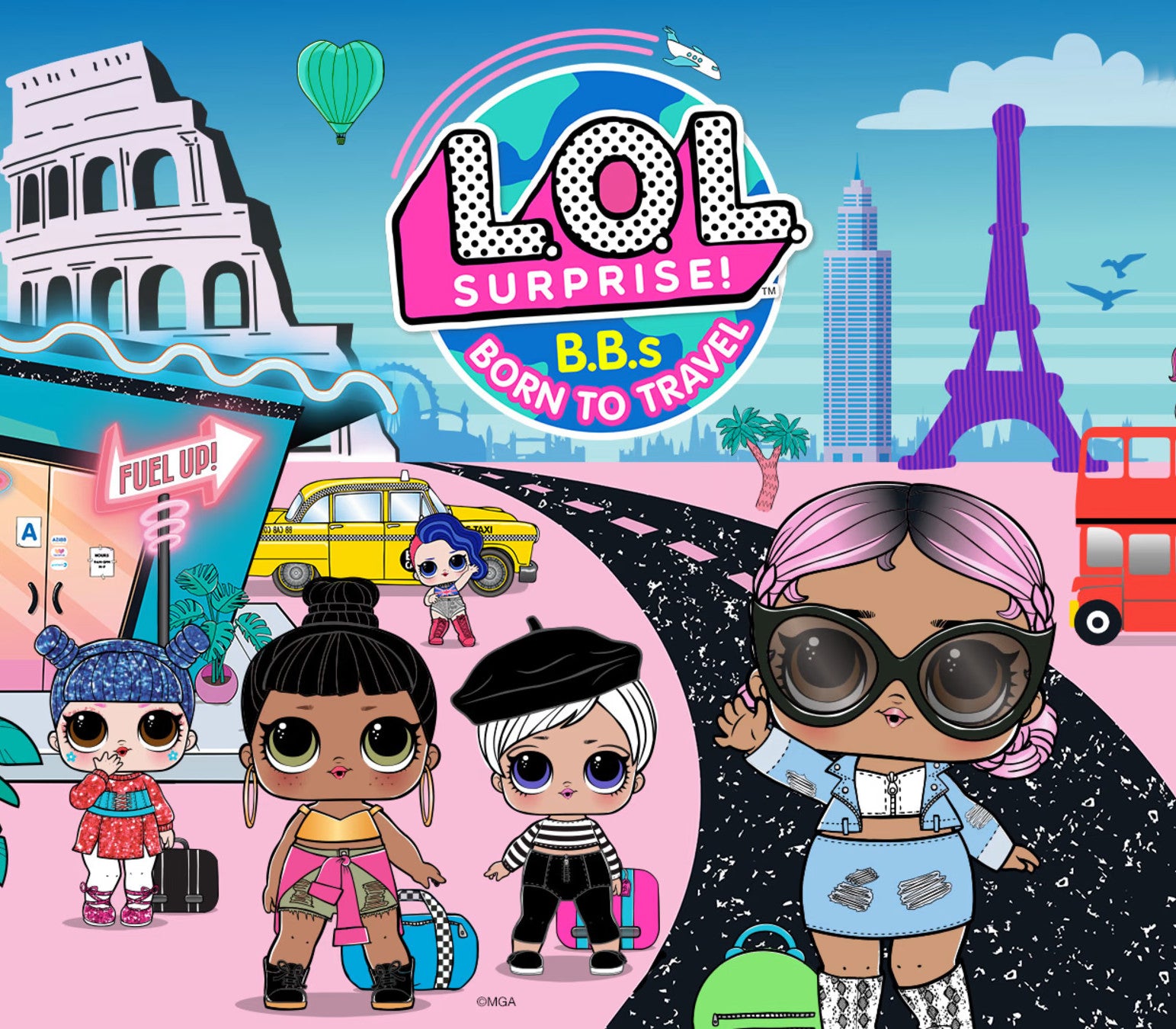 L.O.L. Surprise! B.B.s BORN TO TRAVEL