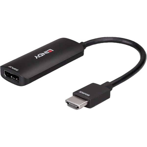 Lindy Konverter HDMI 4K60 > DisplayPort 1.2 - Lindy - vue 4