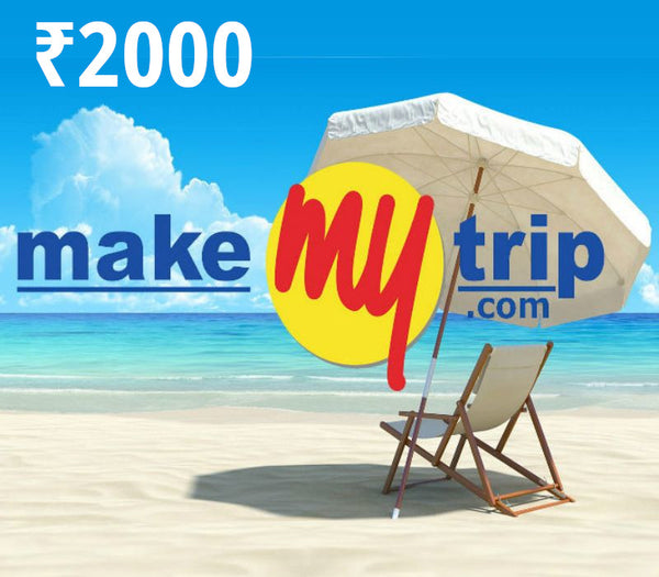 MakeMyTrip ₹2000 Gift Card IN