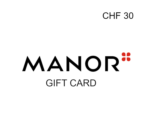 Manor CHF 30 Gift Card CH