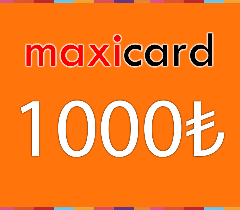 MaxiCard ₺1000 Wallet Card TR
