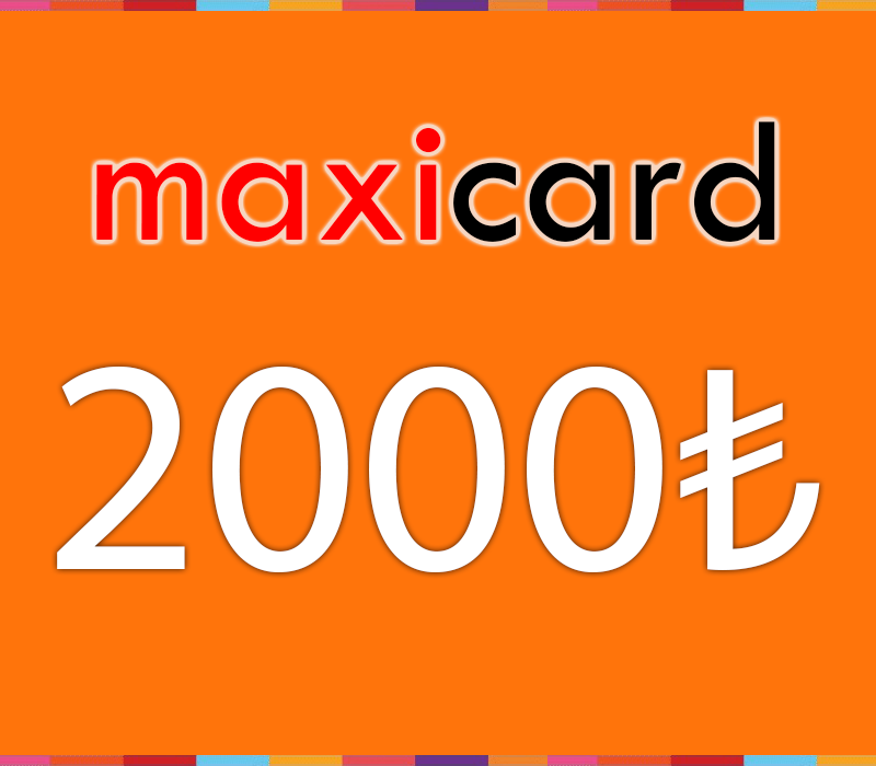 MaxiCard ₺2000 Wallet Card TR