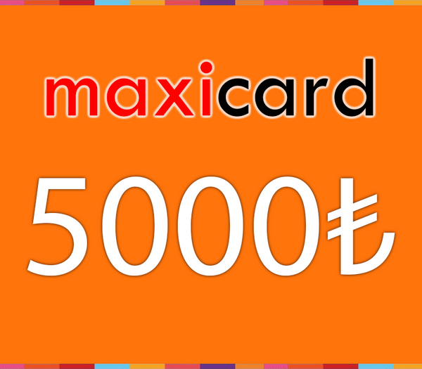 MaxiCard ₺5000 Wallet Card TR