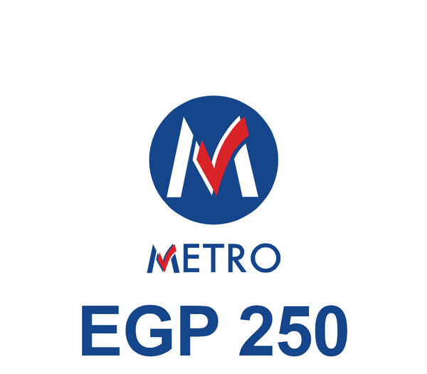 METRO E£250 Gift Card EG