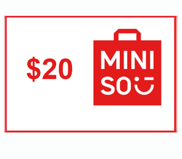 Miniso SGD 20 Gift Card SG