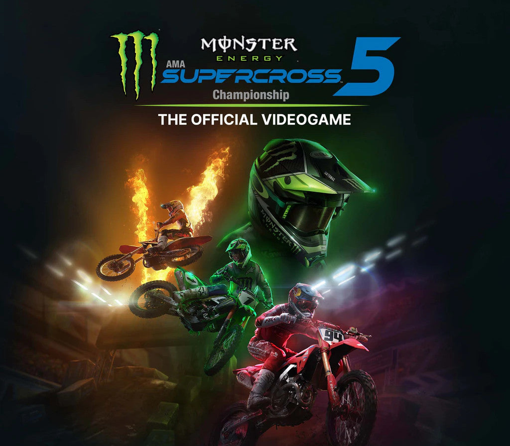 Monster Energy Supercross 5 - The Official Videogame AR XBOX One /