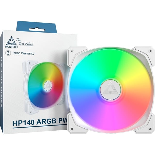 Montech HP140 ARGB PWM 140x140x25, Gehäuselüfter - Montech