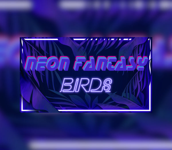Neon Fantasy: Birds
