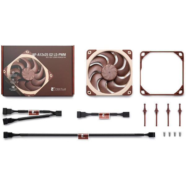Noctua NF-A12x25 G2 LS-PWM, Gehäuselüfter - Noctua - vue 4