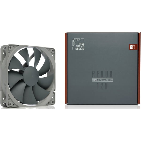 Noctua NF-P12 redux-1300 PWM, Gehäuselüfter - Noctua - vue 5