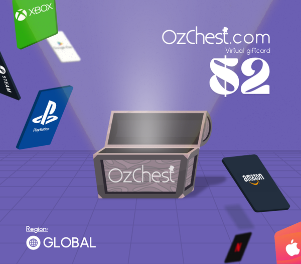 Ozchest $2 Gift Card