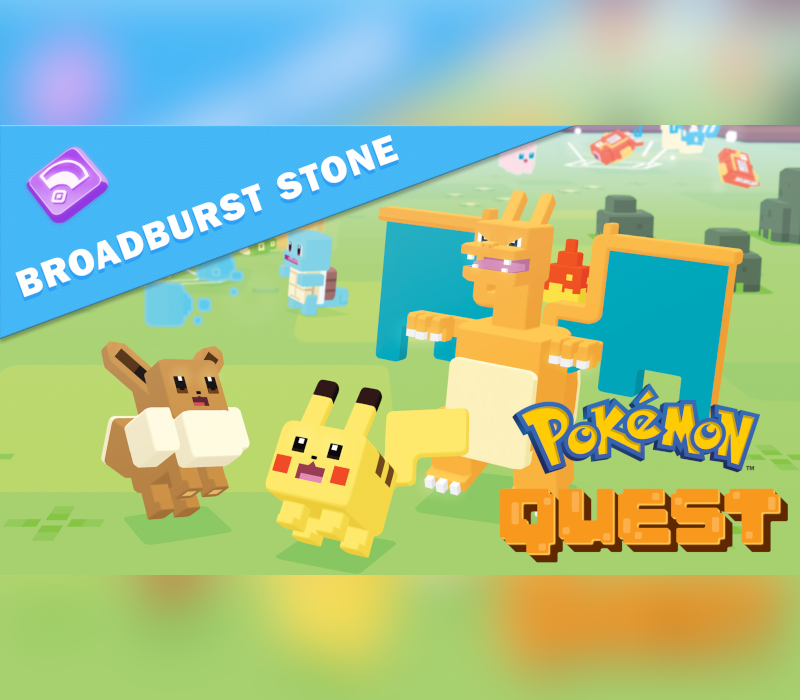 Pokemon Quest - Broadburst Stone DLC