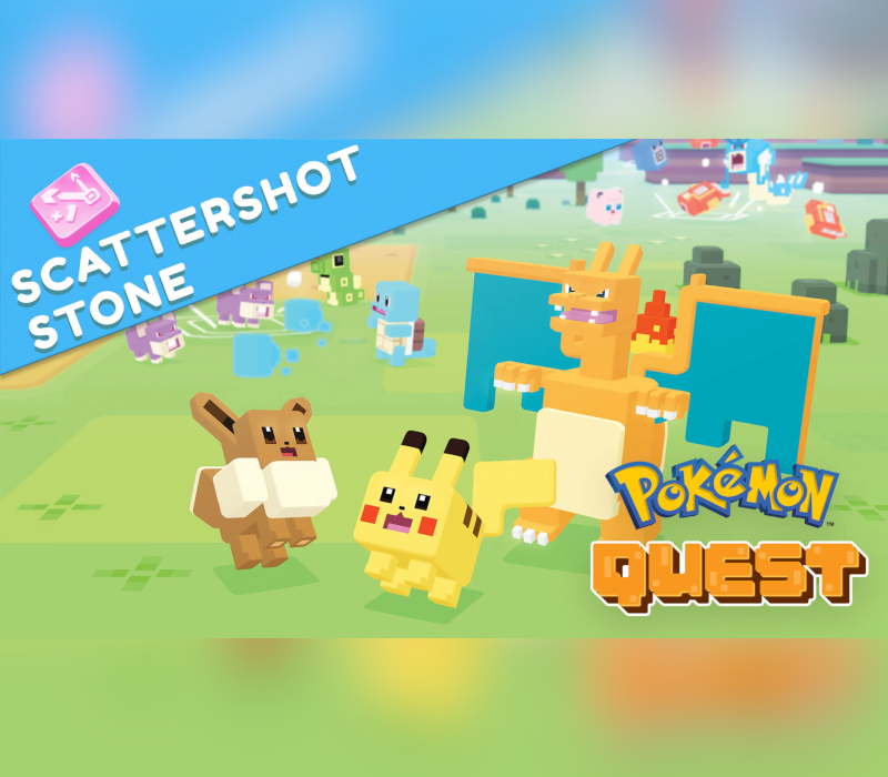 Pokemon Quest - Scattershot Stone DLC
