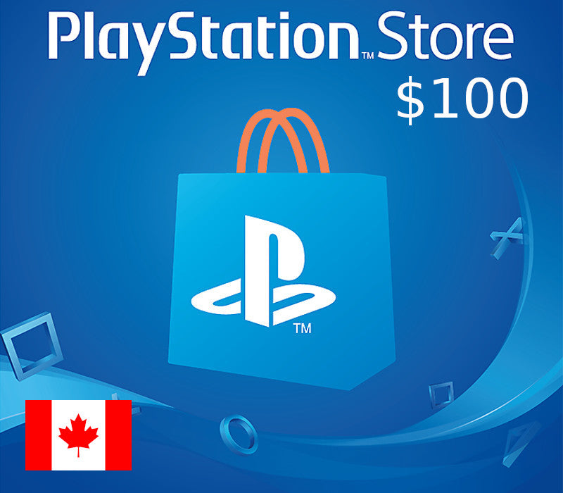 PlayStation Network CAD 100 Gift Card CA