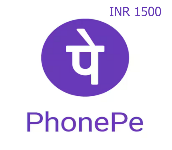 PhonePe 1500 INR Gift Card IN