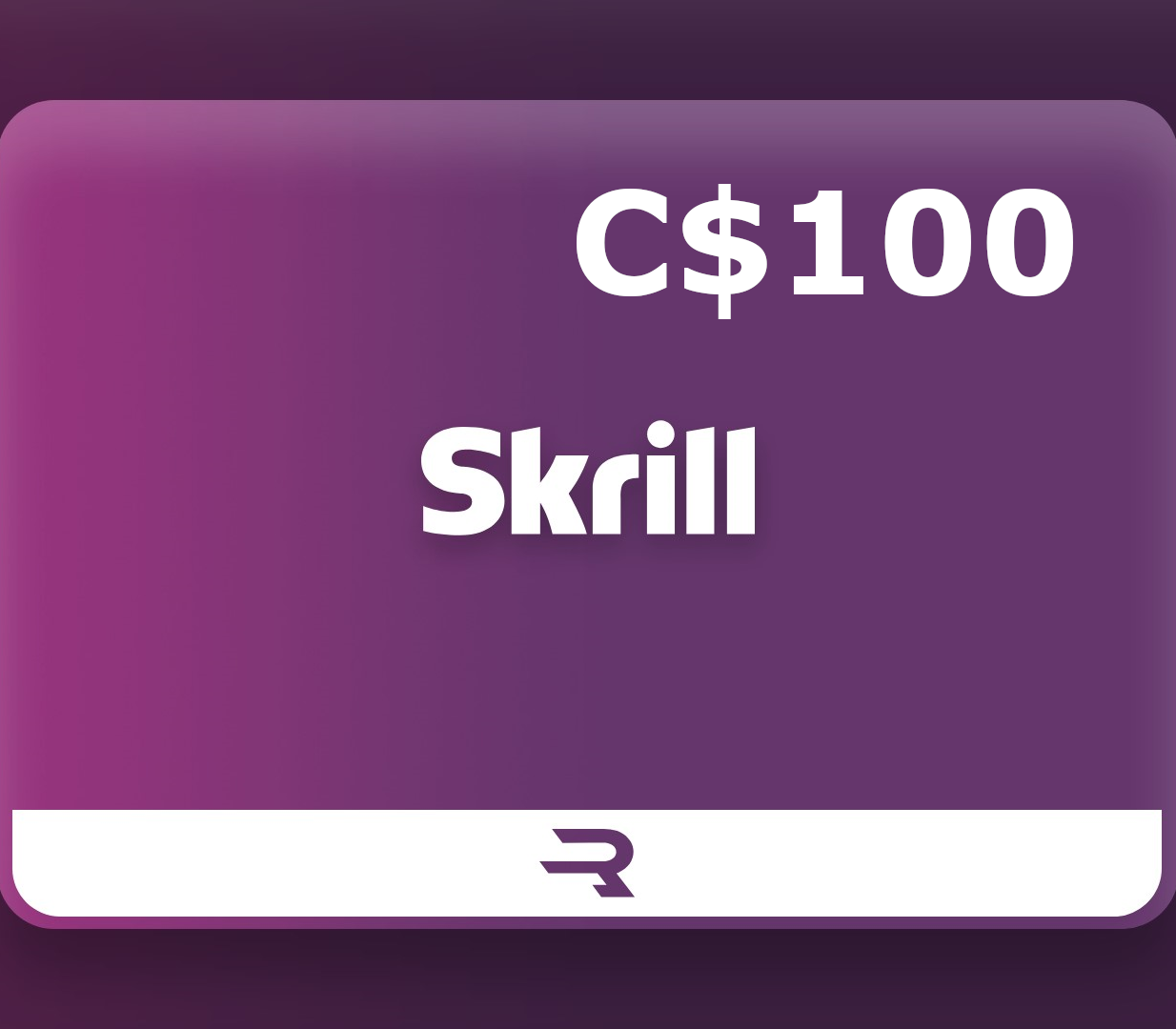 Rewarble Skrill CAD 100 Gift Card