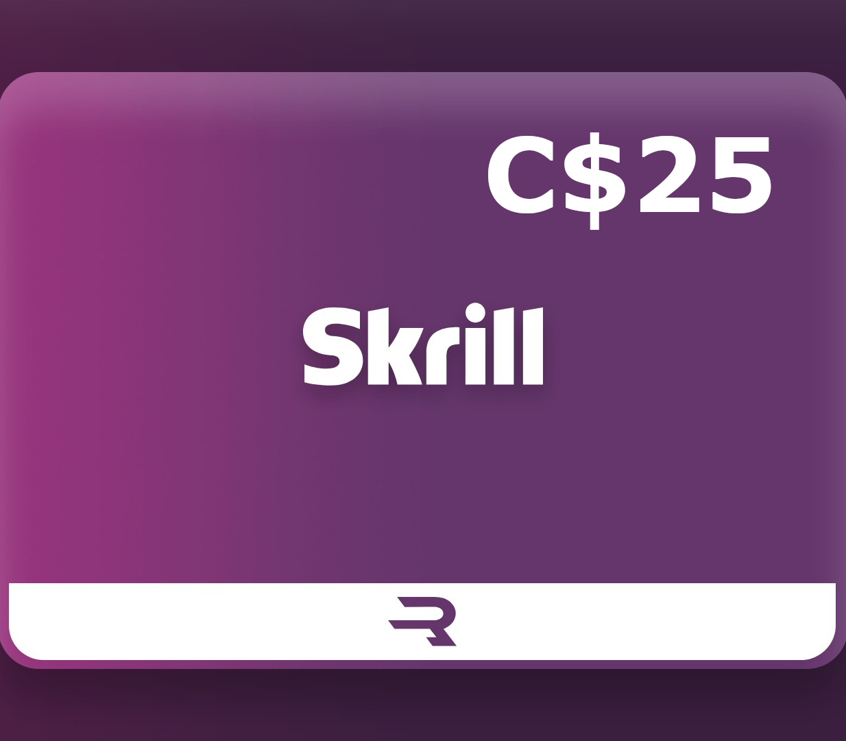 Rewarble Skrill CAD 25 Gift Card