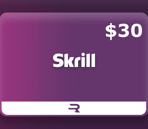 Rewarble Skrill USD 30 Gift Card