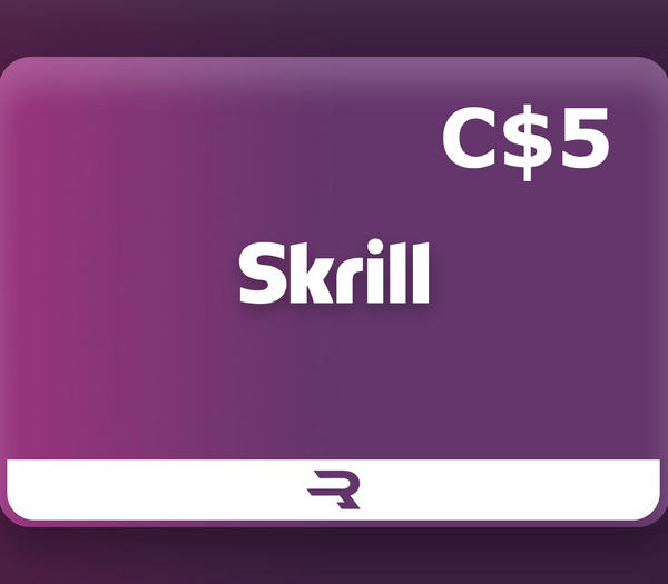 Rewarble Skrill CAD 5 Gift Card