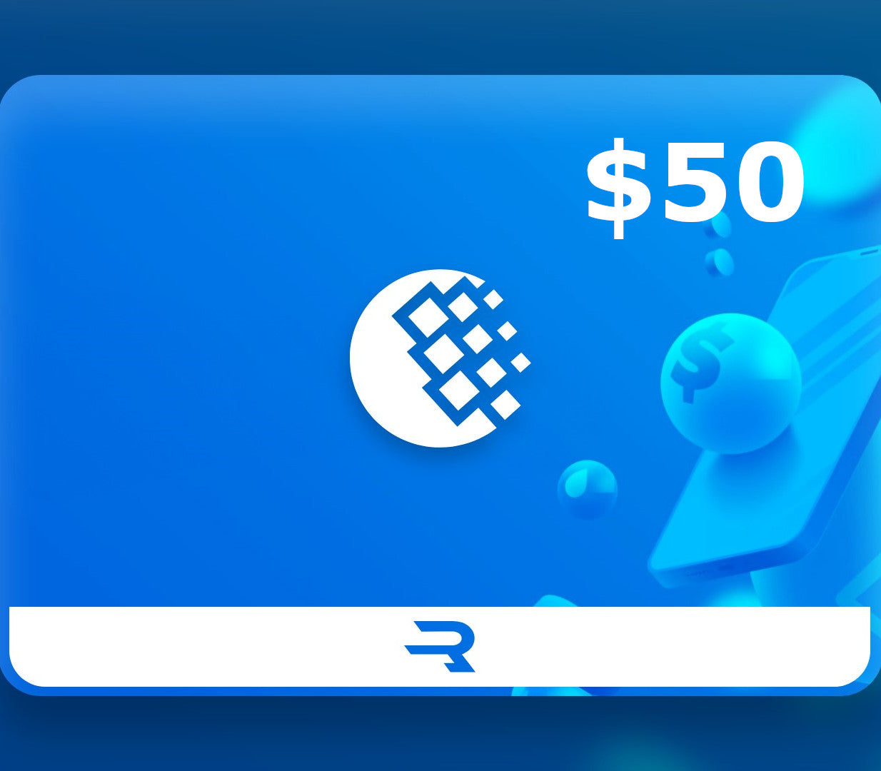 Rewarble WebMoney USD 50 Gift Card