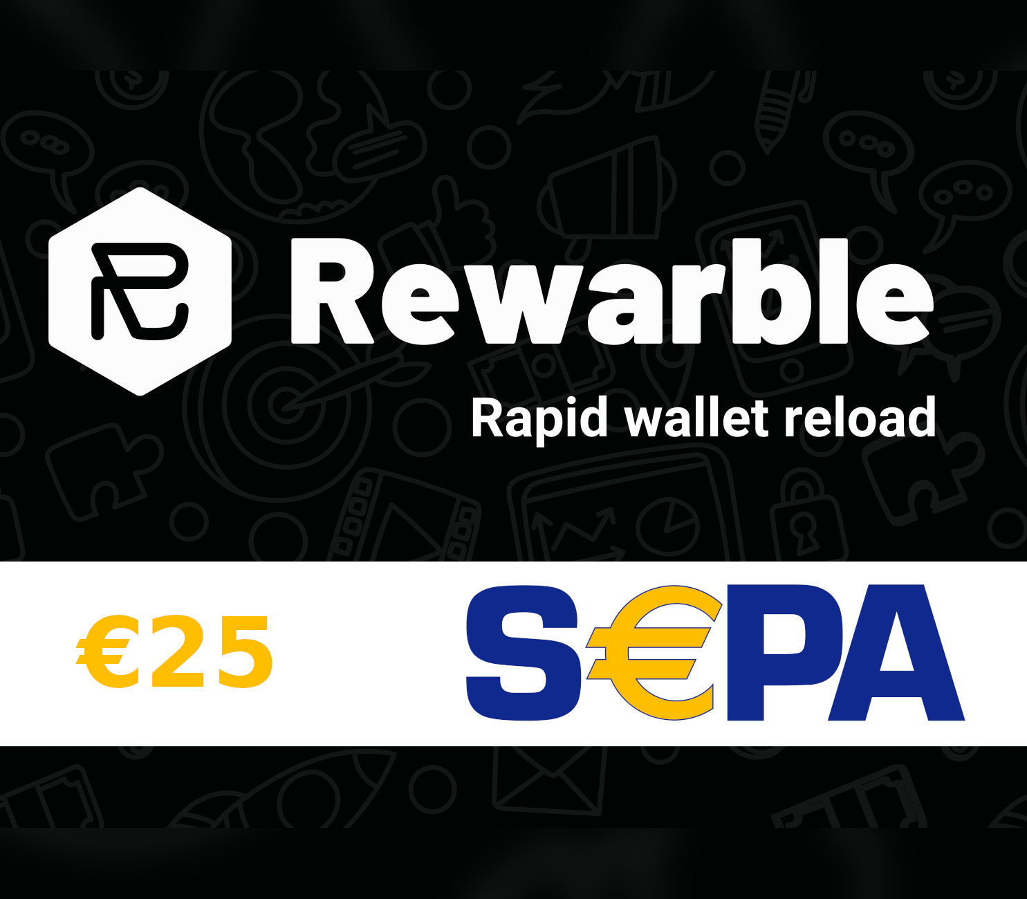 Rewarble SEPA EUR 25 Gift Card