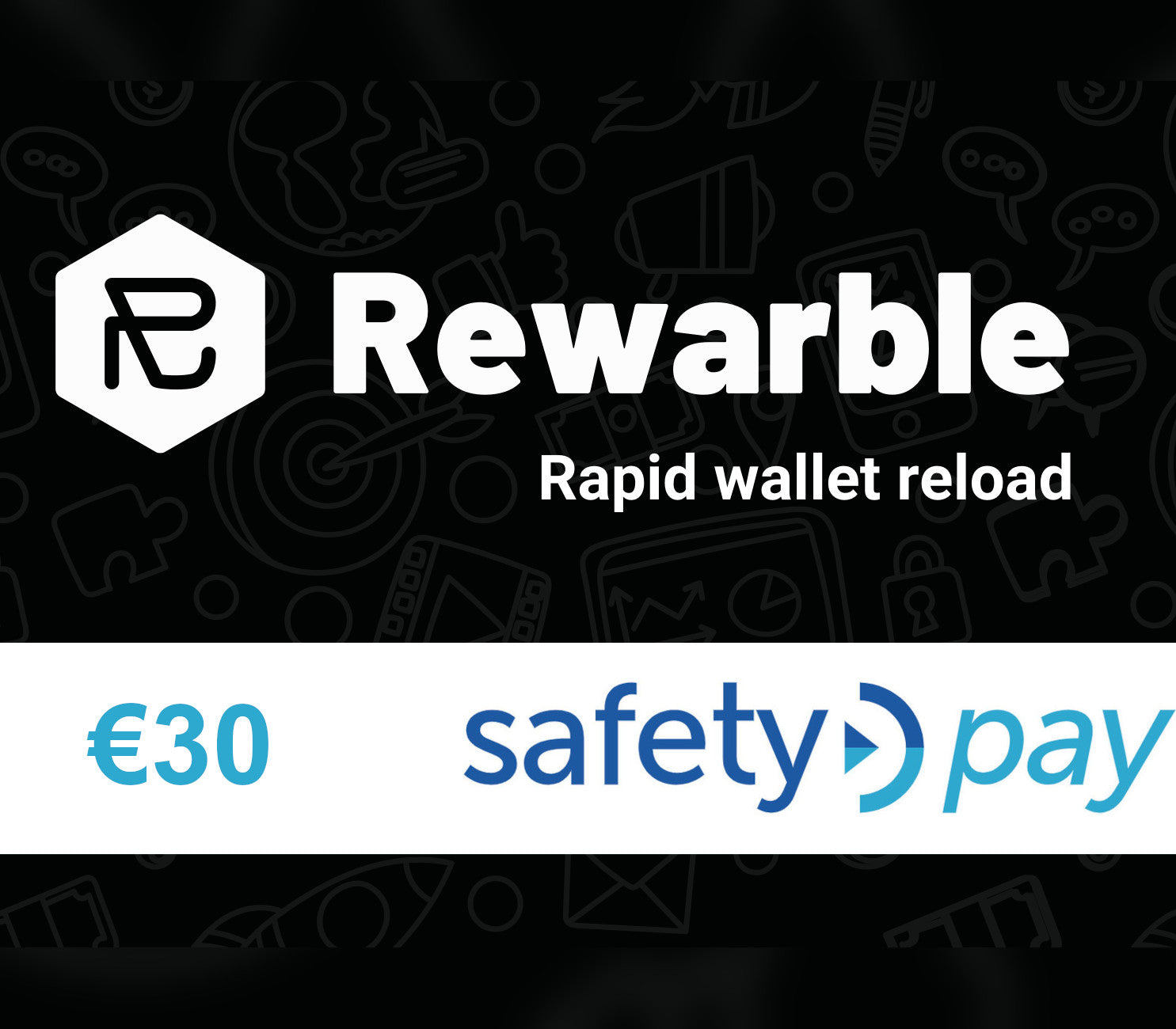 Rewarble SafetyPay €30 Gift Card