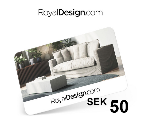 Royal Design 50 SEK Gift Card SE