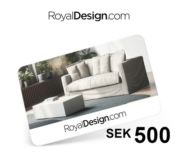 Royal Design 500 SEK Gift Card SE