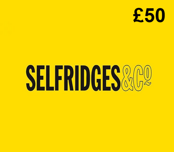Selfridges £50 Gift Card