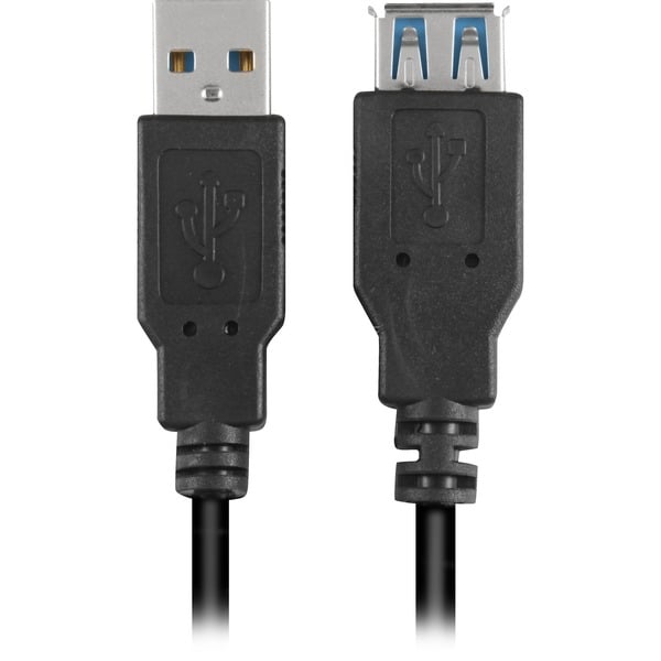 (€ 5,03 / 1 m) Sharkoon USB 3.2 Gen 1 Verlängerungskabel, USB-A Stecker > USB-A Buchse - Sharkoon - vue 4