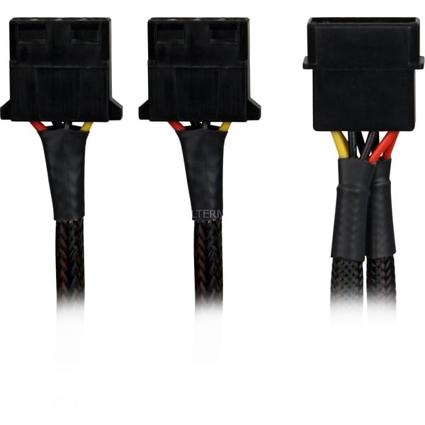 Sharkoon Y-Stromkabel 4Pin 5,25" > 2x 4Pin 5,25", Y-câble - Sharkoon - vue 4