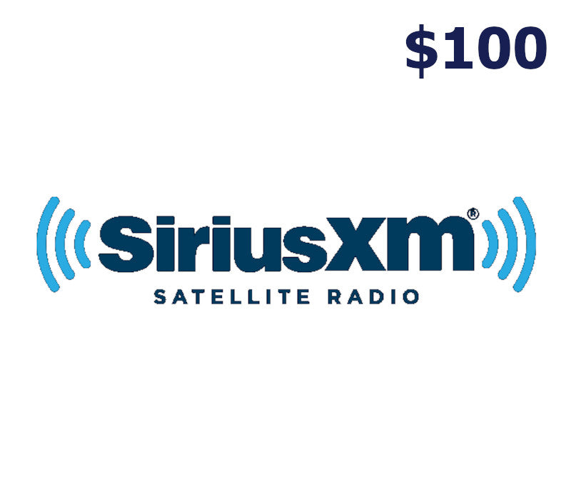 SiriusXM $100 Gift Card