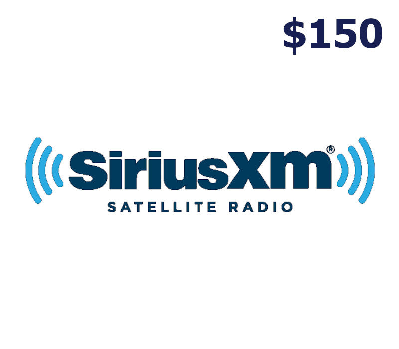 SiriusXM $150 Gift Card