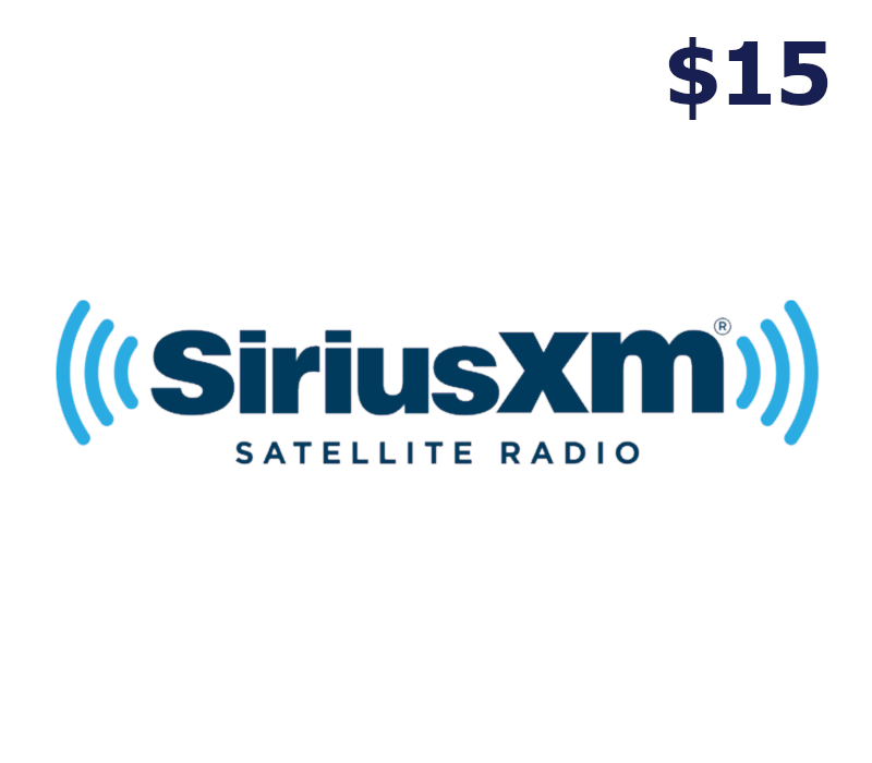SiriusXM $15 Gift Card