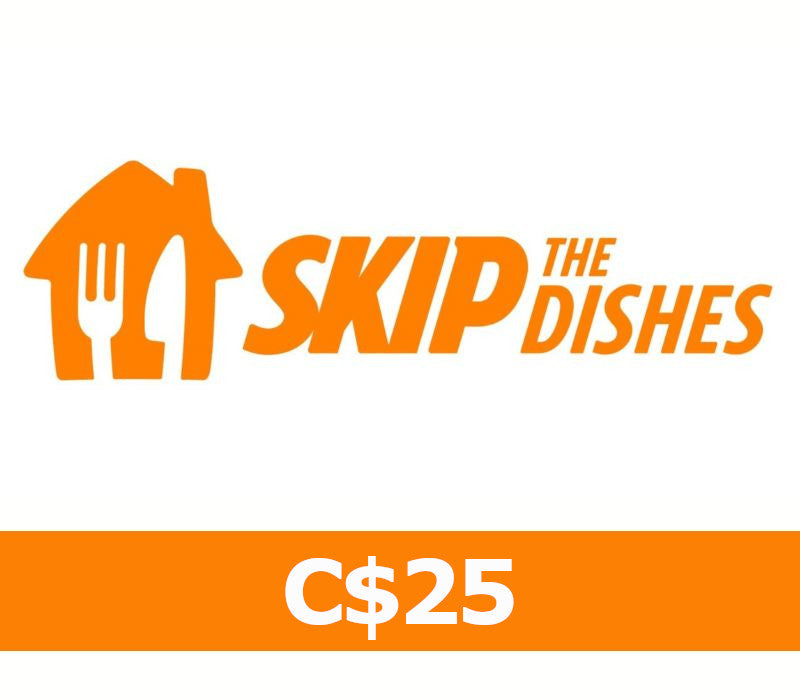 SkipTheDishes C$25 Gift Card CA