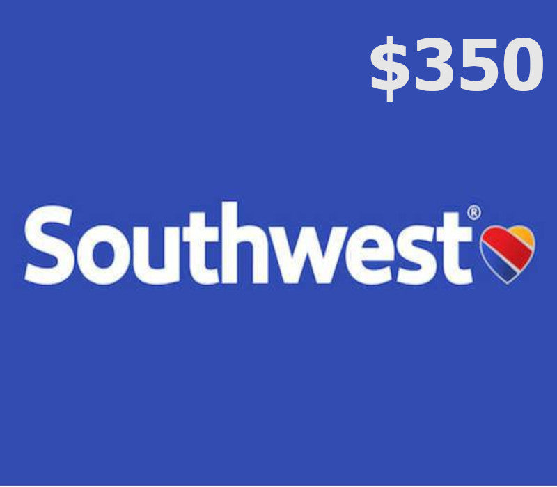 Southwest Airlines $350 Gift Card