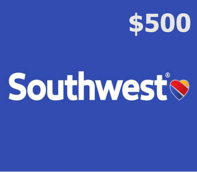 Southwest Airlines $500 Gift Card