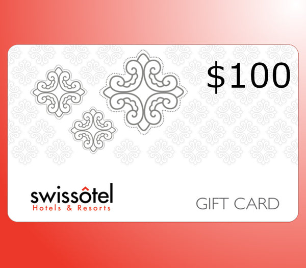 Swissotel Hotels & Resorts USD 100 Gift Card
