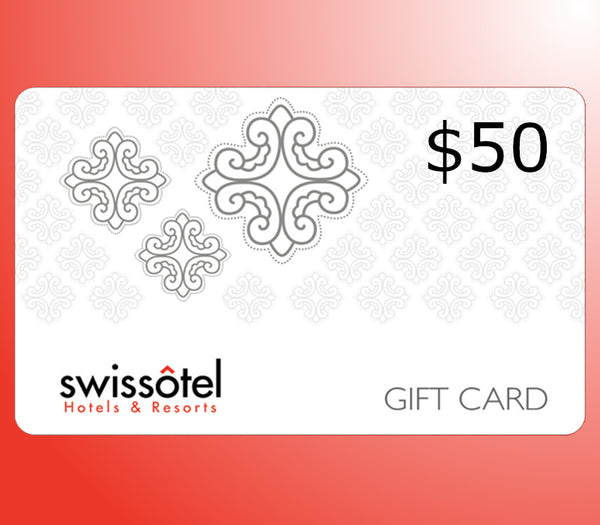 Swissotel Hotels & Resorts USD 50 Gift Card