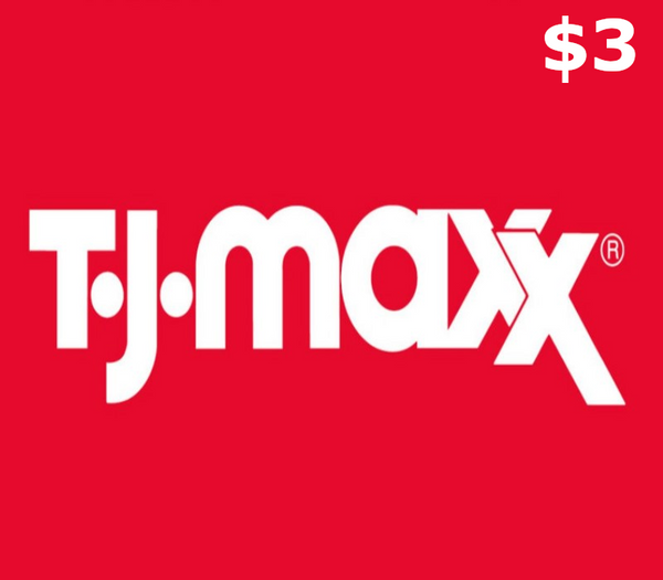 T.J.Maxx $3 Gift Card