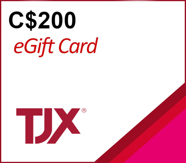 TJX C$200 Gift Card CA