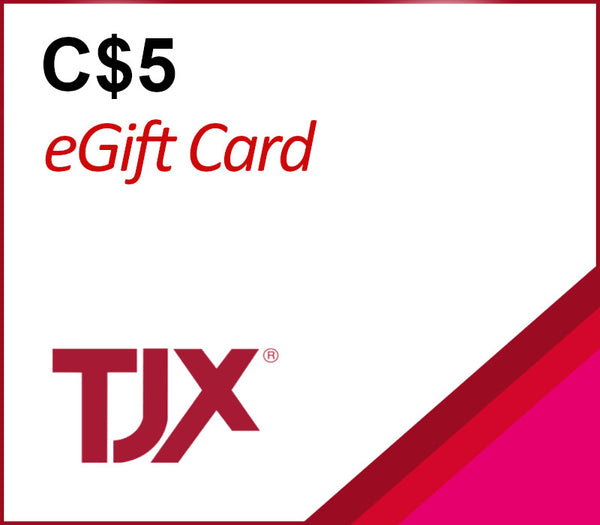 TJX C$5 Gift Card CA