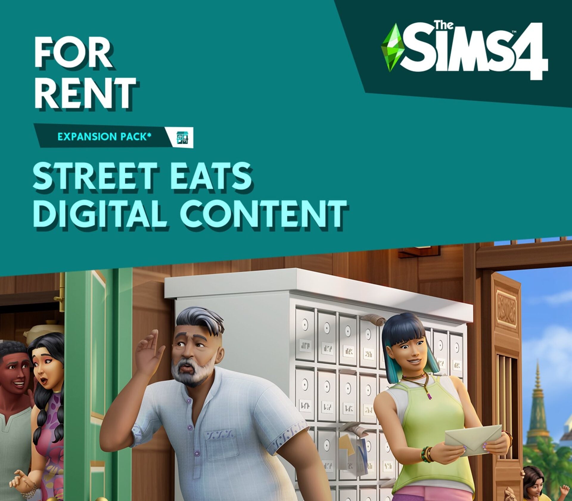 The Sims 4 - For Rent: Street Eats Digital Content DLC
