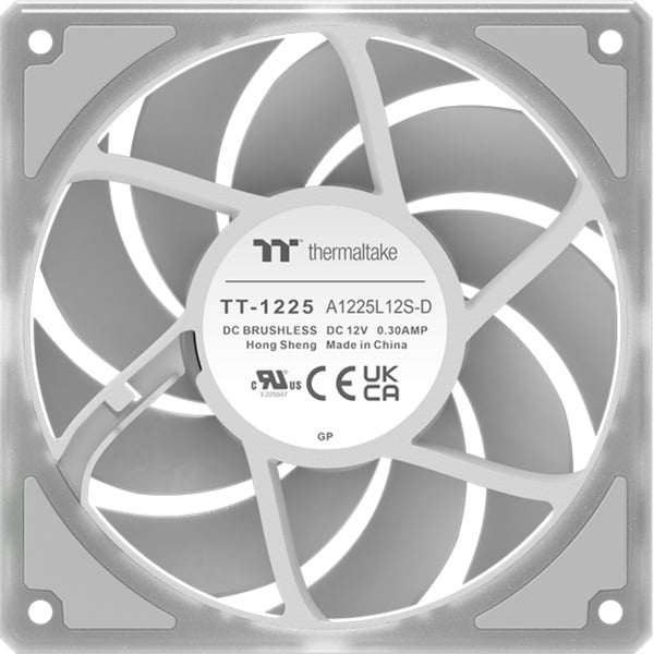 Thermaltake TOUGHFAN EX 120 ARGB Sync White, Gehäuselüfter - Thermaltake - vue 9