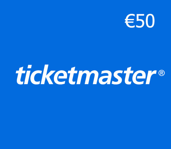 Ticketmaster EUR 50 Gift Card FR