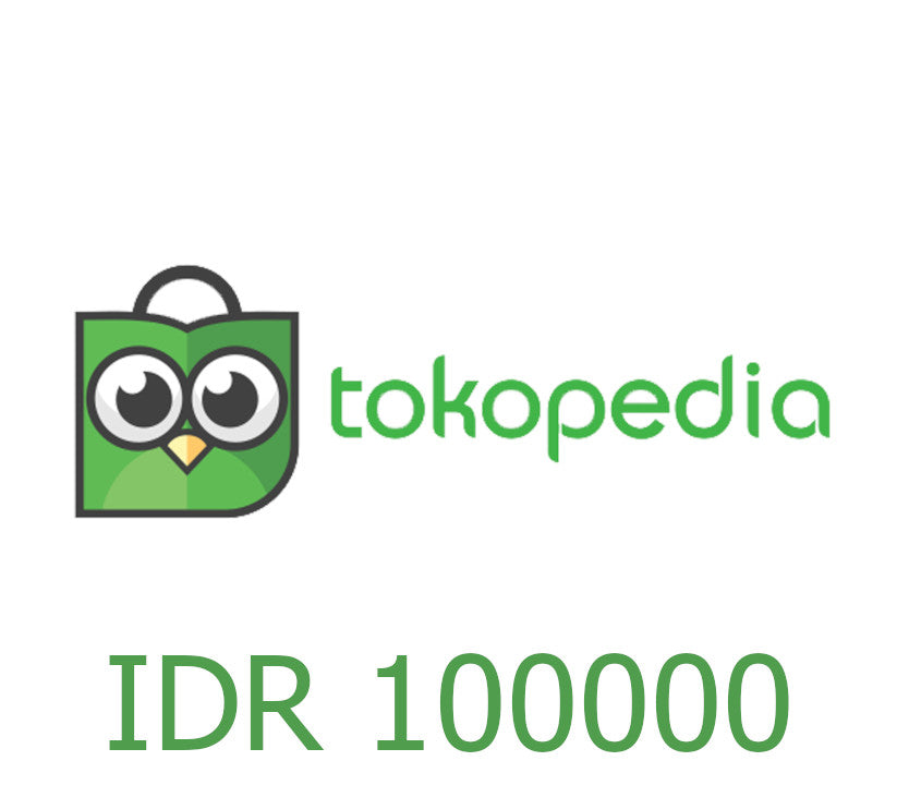 Tokopedia 100000 IDR Gift Card ID