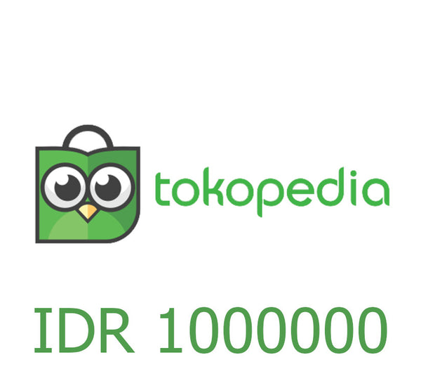 Tokopedia 1000000 IDR Gift Card ID