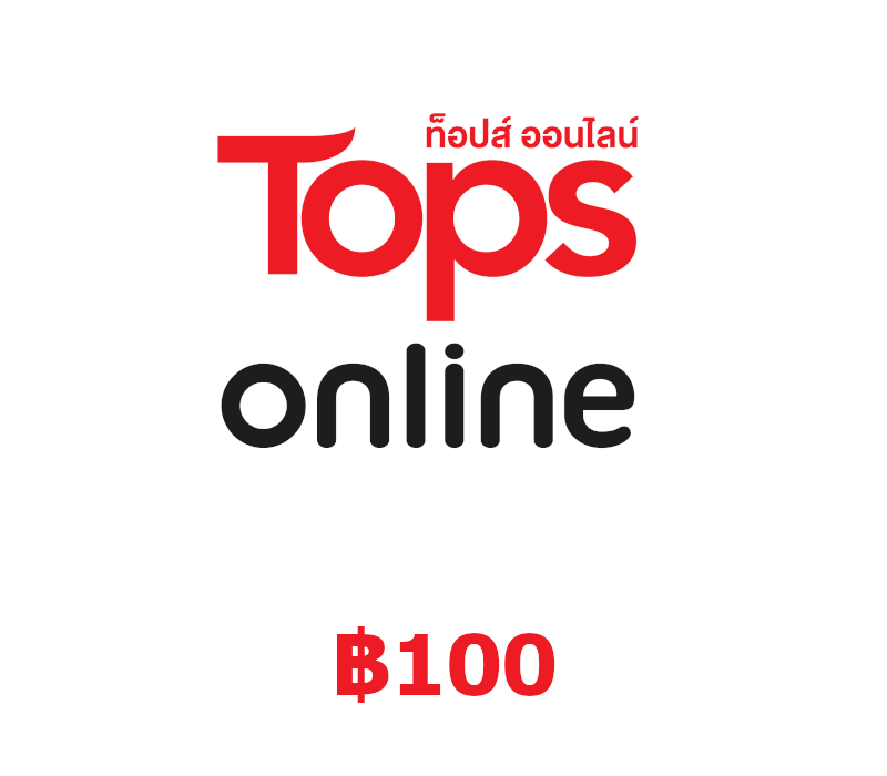 Tops Online ฿100 Gift Card TH