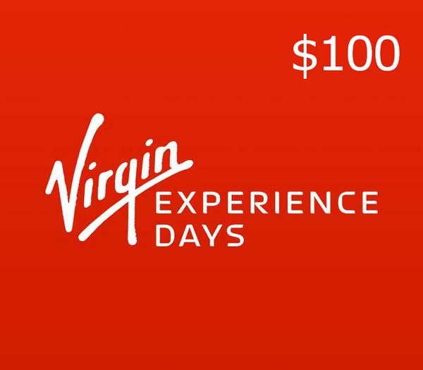 Virgin Experience Days $100 Gift Card